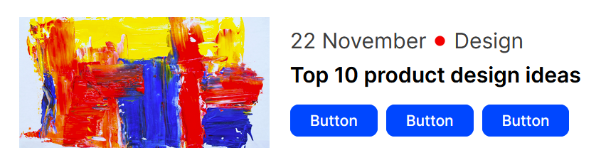 Componente con las imágenes modificadas a través de atributos. 