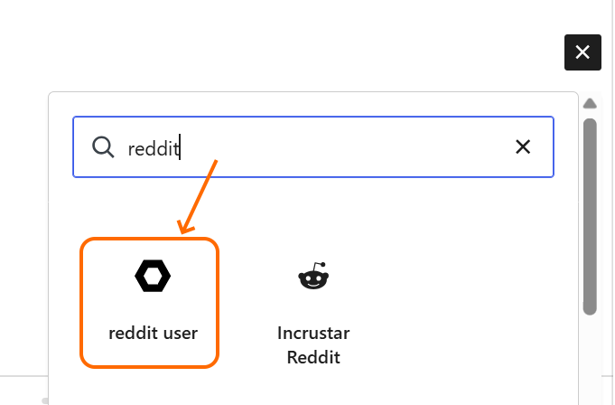 Gutenberg block selector showing your Magic Block
