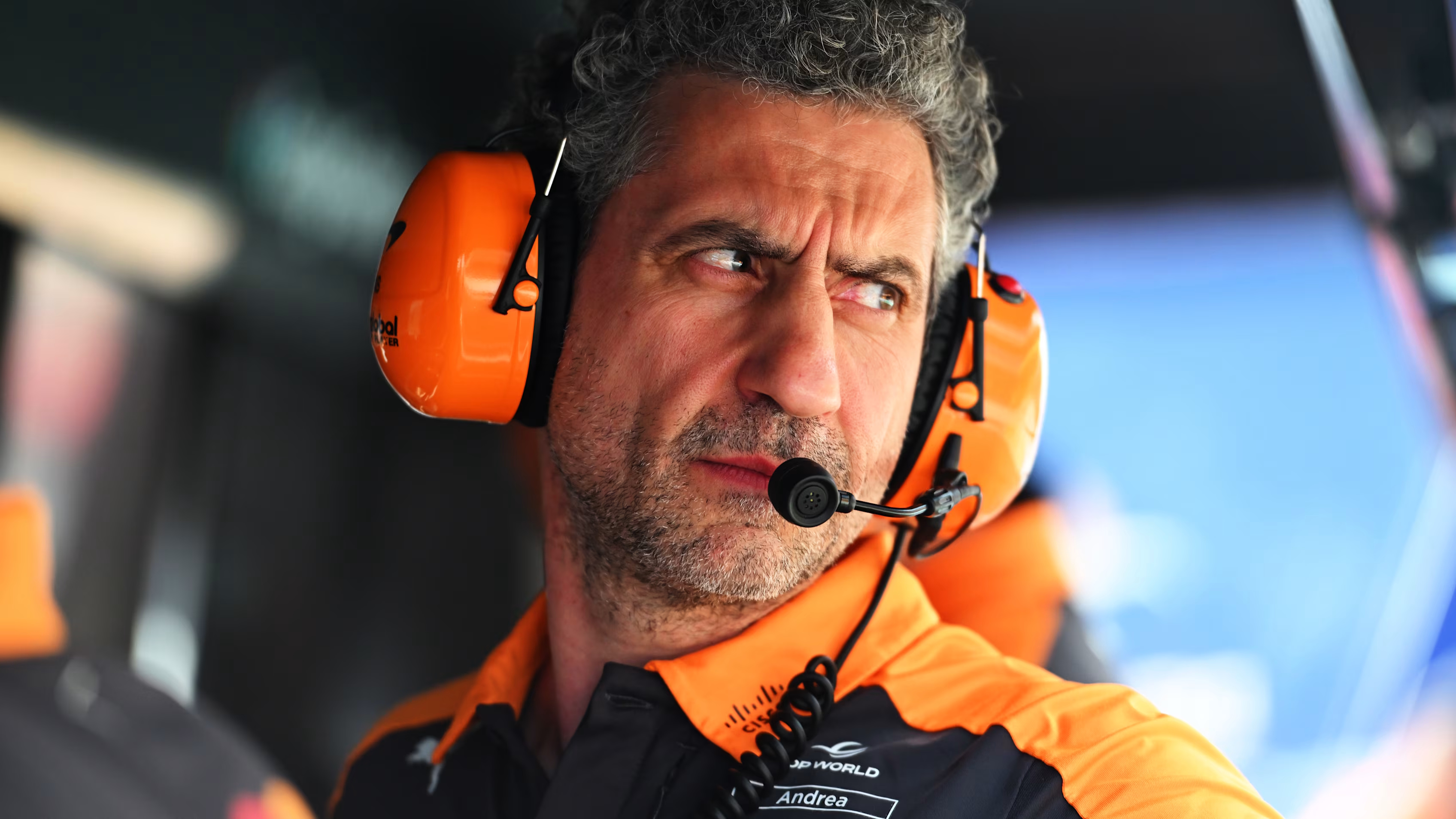 El team principal de McLaren Andrea Stella en la carrera de Monza 2026
